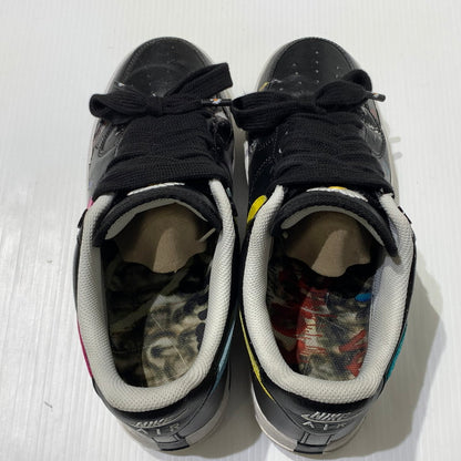 【中古品】【メンズ】 NIKE ナイキ × peaceminusone ピースマイナスワン 別注 コラボ AIR FORCE 1 LOW PARA-NOISE AQ3692-004 エアフォース1 ロー パラノイズ スニーカー 靴 シューズ 160-260830-ko-02-tei サイズ：28cm カラー：ブラック 万代Net店