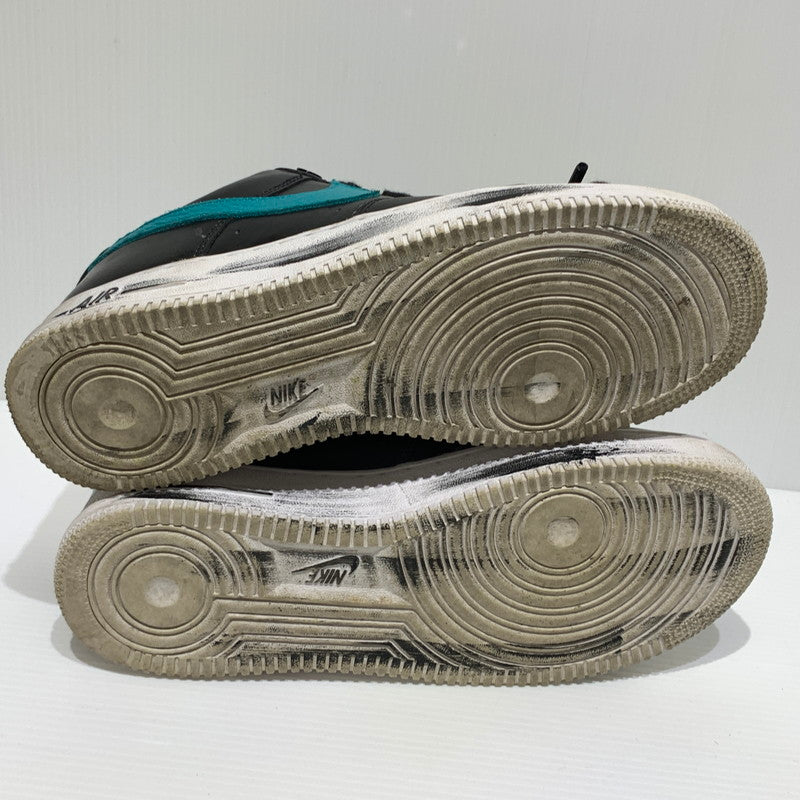 【中古品】【メンズ】 NIKE ナイキ × peaceminusone ピースマイナスワン 別注 コラボ AIR FORCE 1 LOW PARA-NOISE AQ3692-004 エアフォース1 ロー パラノイズ スニーカー 靴 シューズ 160-260830-ko-02-tei サイズ：28cm カラー：ブラック 万代Net店