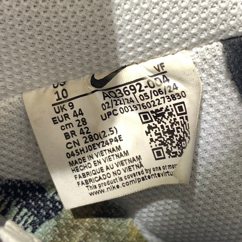 【中古品】【メンズ】 NIKE ナイキ × peaceminusone ピースマイナスワン 別注 コラボ AIR FORCE 1 LOW PARA-NOISE AQ3692-004 エアフォース1 ロー パラノイズ スニーカー 靴 シューズ 160-260830-ko-02-tei サイズ：28cm カラー：ブラック 万代Net店