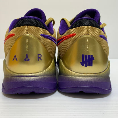 【中古品】【メンズ】 NIKE ナイキ × UNDEFEATED アンディフィーテッド 別注 コラボ KOBE V PROTRO HALL OF FAME DA6809-700 コービー5 プロトロ スニーカー 靴 シューズ 160-260830-ko-03-tei サイズ：26.5cm カラー：ゴールド 万代Net店