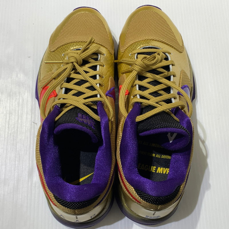 【中古品】【メンズ】 NIKE ナイキ × UNDEFEATED アンディフィーテッド 別注 コラボ KOBE V PROTRO HALL OF FAME DA6809-700 コービー5 プロトロ スニーカー 靴 シューズ 160-260830-ko-03-tei サイズ：26.5cm カラー：ゴールド 万代Net店