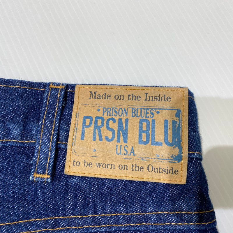 【中古品】【メンズ】 PRISON BLUES プリズンブルース DOUBLE KNEE PAINTER JEANS ダブルニー ペインター ジーンズ パンツ ボトムス 156-260831-yo-18-tei サイズ：W36 L32 カラー：インディゴ 万代Net店