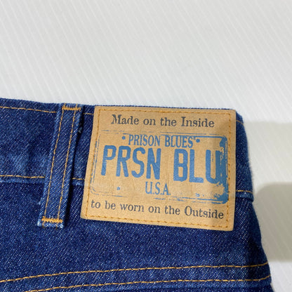 【中古品】【メンズ】 PRISON BLUES プリズンブルース DOUBLE KNEE PAINTER JEANS ダブルニー ペインター ジーンズ パンツ ボトムス 156-260831-yo-18-tei サイズ：W36 L32 カラー：インディゴ 万代Net店