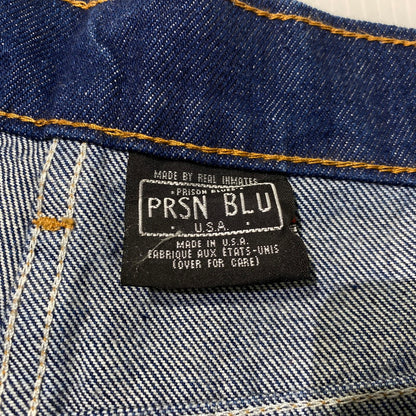 【中古品】【メンズ】 PRISON BLUES プリズンブルース DOUBLE KNEE PAINTER JEANS ダブルニー ペインター ジーンズ パンツ ボトムス 156-260831-yo-18-tei サイズ：W36 L32 カラー：インディゴ 万代Net店
