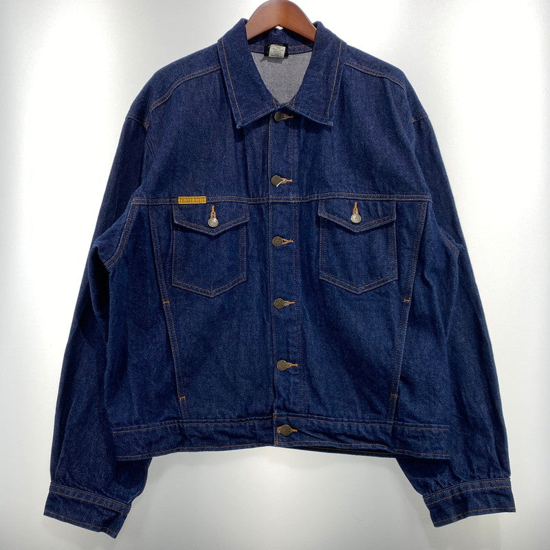 【中古品】【メンズ】 PRISON BLUES プリズンブルース DENIM JACKET デニム ジャケット ライトアウター 145-260831-yo-10-tei サイズ：03 カラー：インディゴ 万代Net店