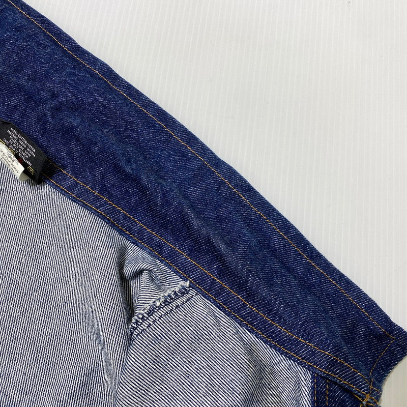【中古品】【メンズ】 PRISON BLUES プリズンブルース DENIM JACKET デニム ジャケット ライトアウター 145-260831-yo-10-tei サイズ：03 カラー：インディゴ 万代Net店