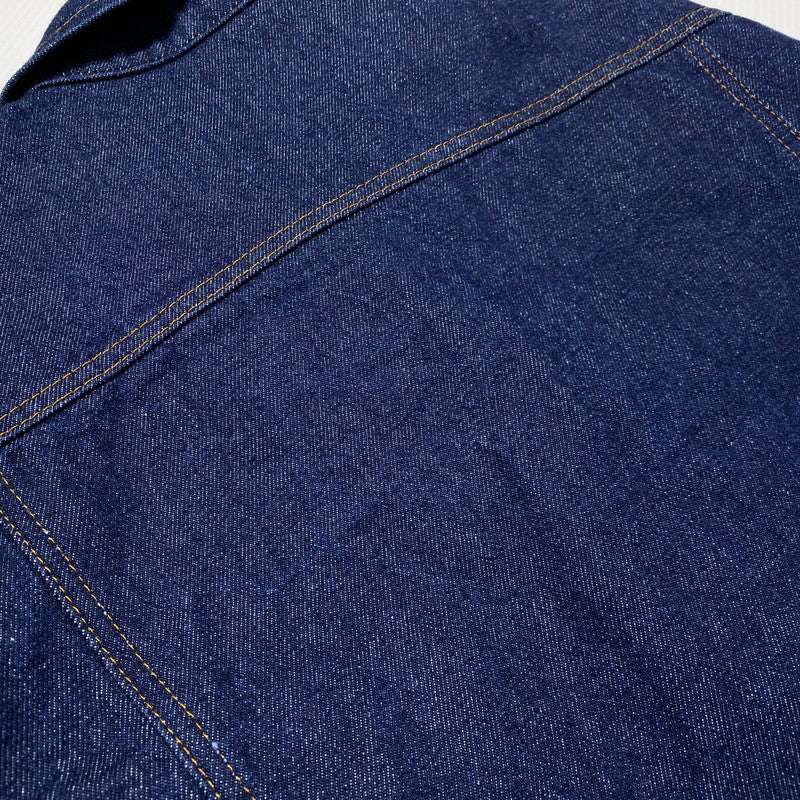 【中古品】【メンズ】 PRISON BLUES プリズンブルース DENIM JACKET デニム ジャケット ライトアウター 145-260831-yo-10-tei サイズ：03 カラー：インディゴ 万代Net店