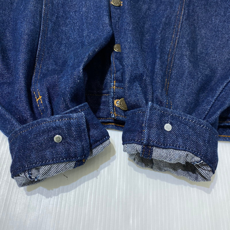 【中古品】【メンズ】 PRISON BLUES プリズンブルース DENIM JACKET デニム ジャケット ライトアウター 145-260831-yo-10-tei サイズ：03 カラー：インディゴ 万代Net店
