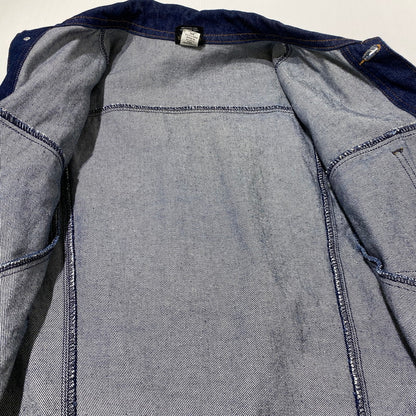 【中古品】【メンズ】 PRISON BLUES プリズンブルース DENIM JACKET デニム ジャケット ライトアウター 145-260831-yo-10-tei サイズ：03 カラー：インディゴ 万代Net店
