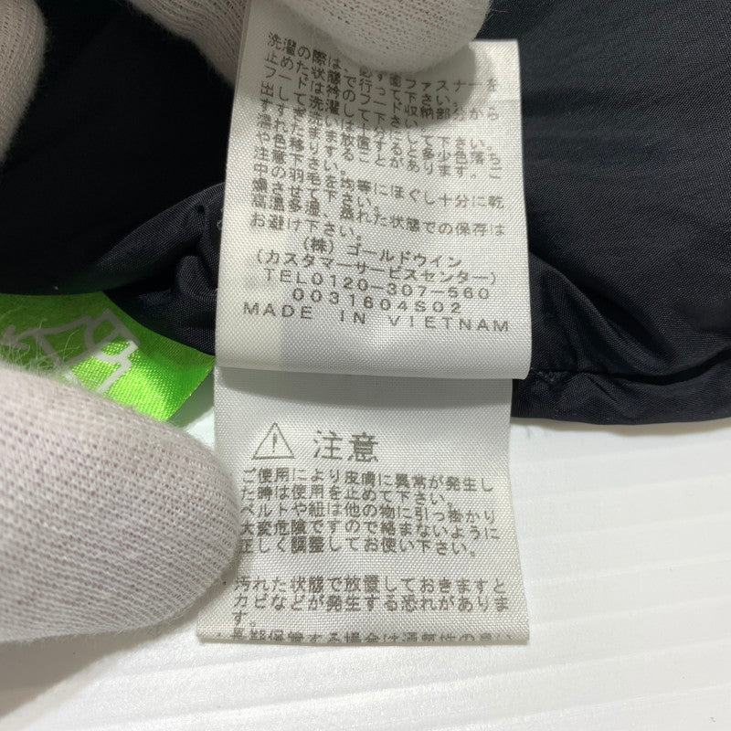 【中古品】【レディース】 THE NORTH FACE ザ・ノースフェイス SHORT NUPTSE JACKET NDW91952 ショート ヌプシ ジャケット アウター ダウンジャケット 144-260901-ko-13-teih サイズ：L カラー：ブラック 万代Net店