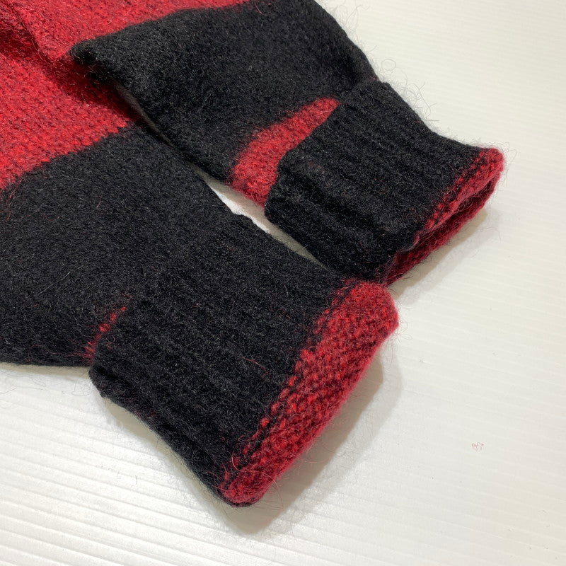 【中古品】【メンズ】 STUSSY ステューシー BIG STRIPE CREW KNIT 117277 ビッグストライプ クルーネック ニット トップス セーター 142-260901-ko-08-teih サイズ：M カラー：ボーダー 万代Net店