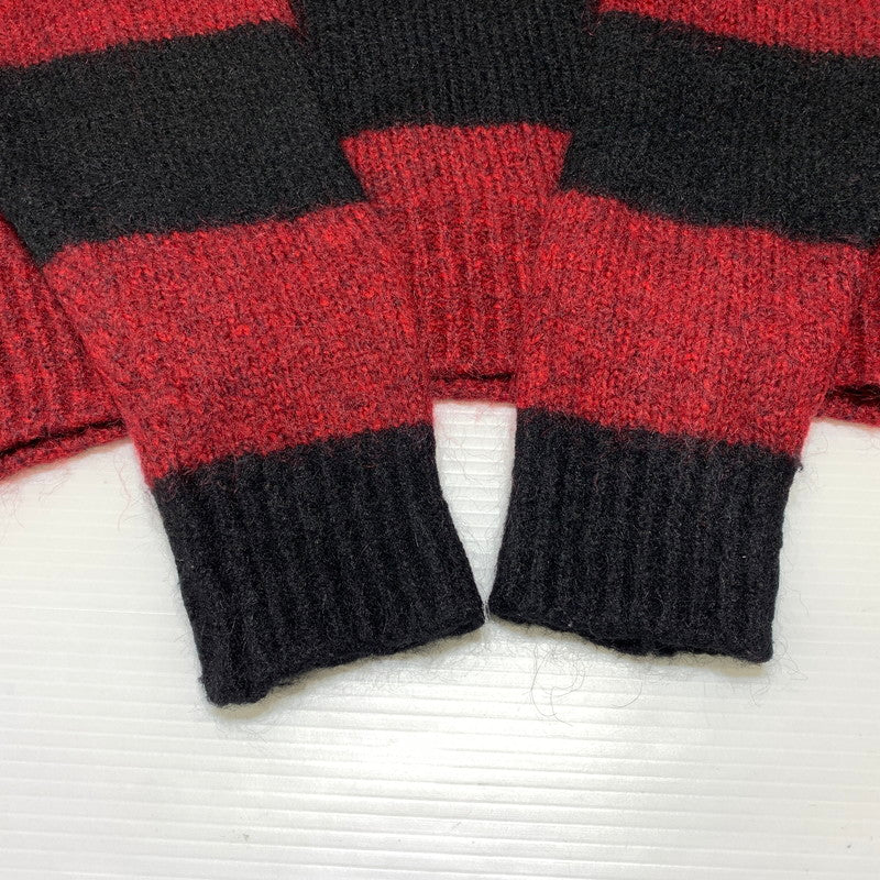 【中古品】【メンズ】 STUSSY ステューシー BIG STRIPE CREW KNIT 117277 ビッグストライプ クルーネック ニット トップス セーター 142-260901-ko-08-teih サイズ：M カラー：ボーダー 万代Net店