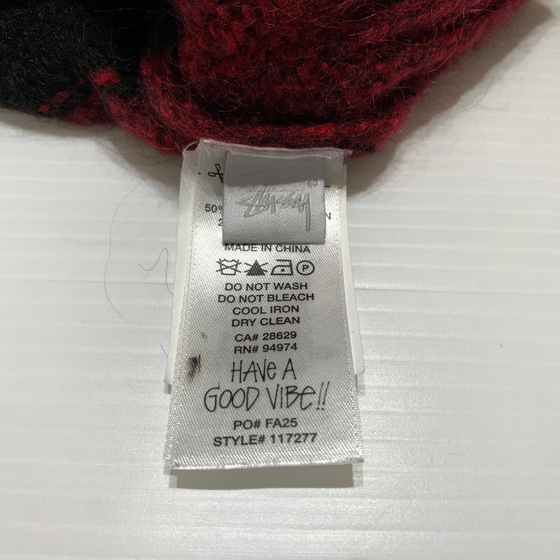 【中古品】【メンズ】 STUSSY ステューシー BIG STRIPE CREW KNIT 117277 ビッグストライプ クルーネック ニット トップス セーター 142-260901-ko-08-teih サイズ：M カラー：ボーダー 万代Net店
