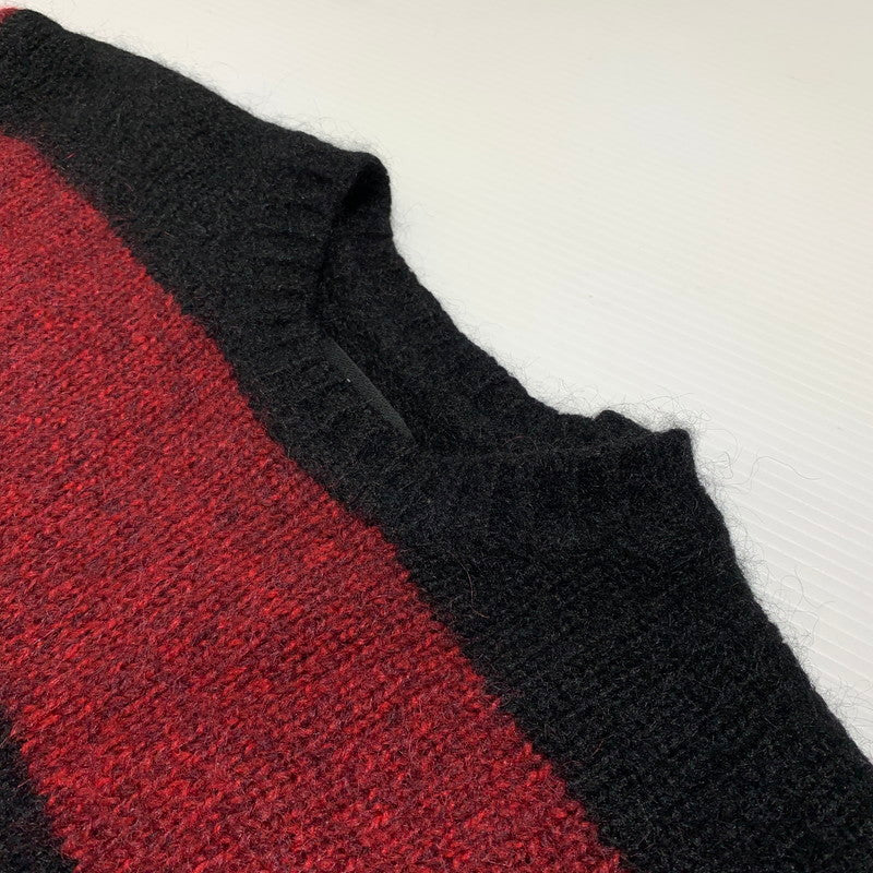 【中古品】【メンズ】 STUSSY ステューシー BIG STRIPE CREW KNIT 117277 ビッグストライプ クルーネック ニット トップス セーター 142-260901-ko-08-teih サイズ：M カラー：ボーダー 万代Net店