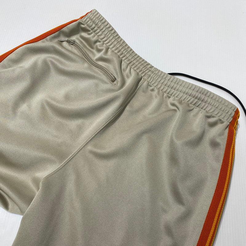 【中古品】【メンズ】 NEEDLES ニードルス × KEBOZ ケボズ 別注コラボ TRACK PANTS REGULAR FIT SX1632 トラックパンツ レギュラーフィット ボトムス 151-260901-yo-10-teih サイズ：L カラー：ベージュ/オレンジ 万代Net店