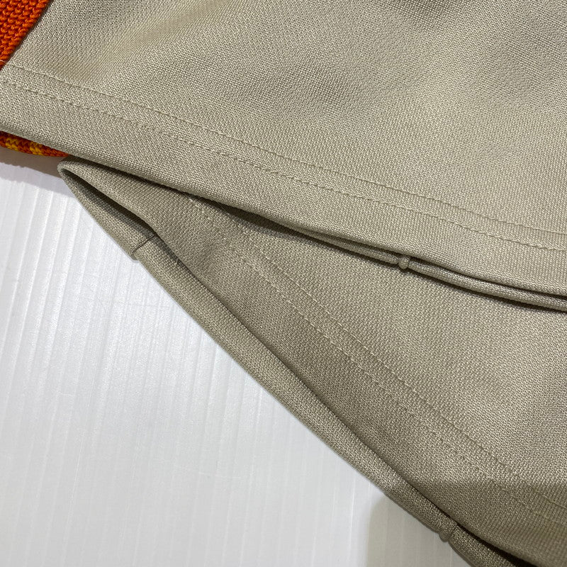 【中古品】【メンズ】 NEEDLES ニードルス × KEBOZ ケボズ 別注コラボ TRACK PANTS REGULAR FIT SX1632 トラックパンツ レギュラーフィット ボトムス 151-260901-yo-10-teih サイズ：L カラー：ベージュ/オレンジ 万代Net店