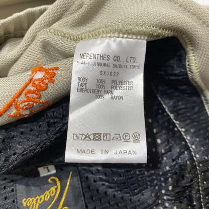 【中古品】【メンズ】 NEEDLES ニードルス × KEBOZ ケボズ 別注コラボ TRACK PANTS REGULAR FIT SX1632 トラックパンツ レギュラーフィット ボトムス 151-260901-yo-10-teih サイズ：L カラー：ベージュ/オレンジ 万代Net店
