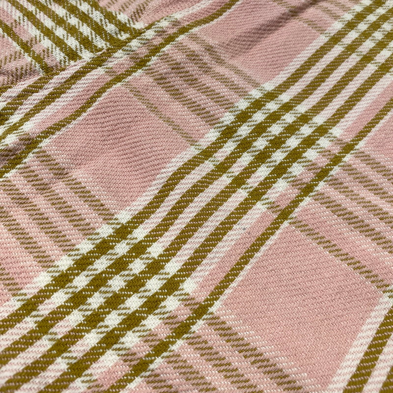 【中古品】【メンズ】 STUSSY ステューシー LAGUNA PLAID SHIRT 1110245 ラグーナ プレイド シャツ 長袖 トップス チェックシャツ 142-260901-yo-05-teih サイズ：XL カラー：ピンク 万代Net店