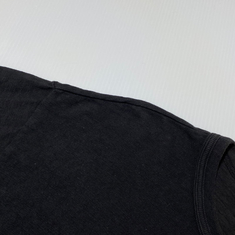 【中古品】【メンズ】 HUMANMADE　ヒューマンメイド × KAWS カウズ 別注コラボ KAWSMADE PRINT T-SHIRT カウズメイド プリント Tシャツ 半袖 トップス 142-260901-yo-07-teih サイズ：2XL カラー：ブラック 万代Net店