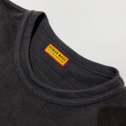 【中古品】【メンズ】 HUMANMADE ヒューマンメイド TIGER PRINT T-SHIRT タイガー プリント Tシャツ 半袖 トップス 142-260901-yo-06-teih サイズ：3XL カラー：ブラック 万代Net店