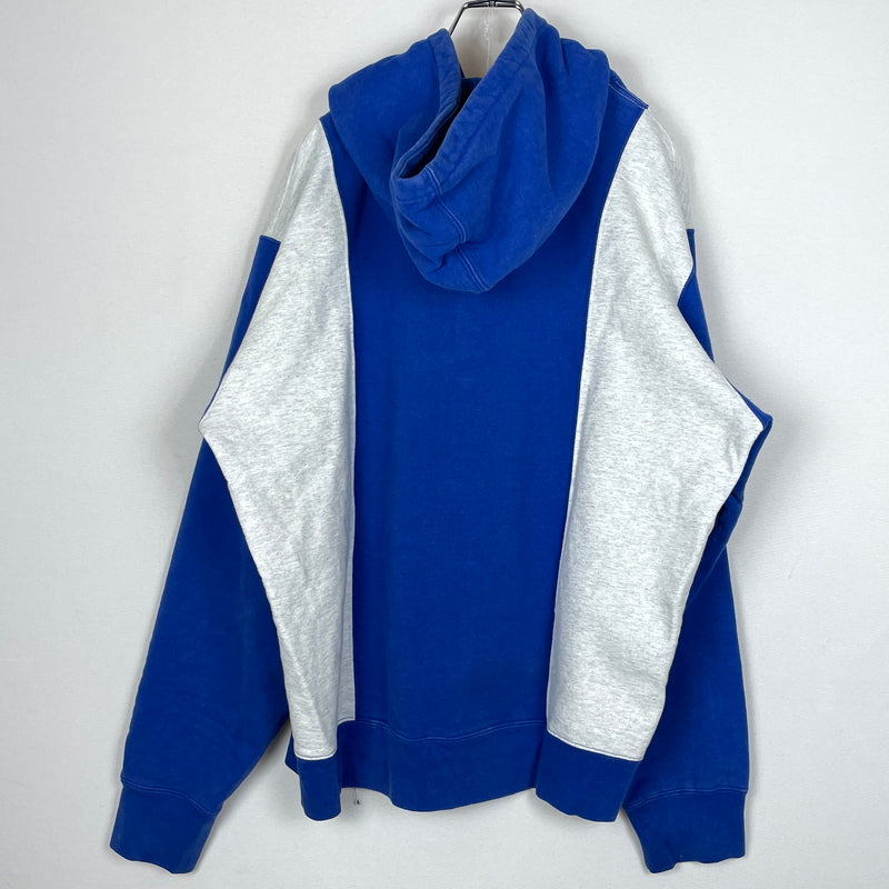 【中古品】【メンズ】 SUPREME シュプリーム 19AW PANELED ARC HOODED 2019年秋冬 パネルド アーク フーディー 長袖 トップス プルーオーバー パーカー 149-260902-sa-14-teih サイズ：XL カラー：ブルー 万代Net店