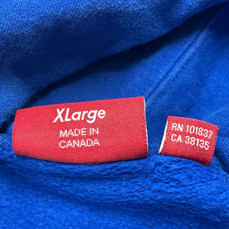 【中古品】【メンズ】 SUPREME シュプリーム 19AW PANELED ARC HOODED 2019年秋冬 パネルド アーク フーディー 長袖 トップス プルーオーバー パーカー 149-260902-sa-14-teih サイズ：XL カラー：ブルー 万代Net店
