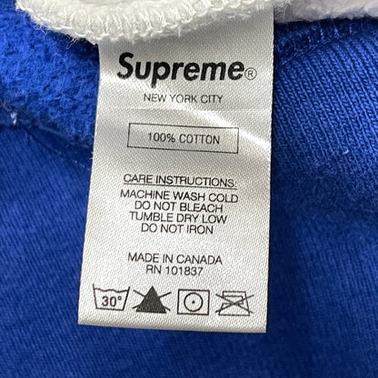 【中古品】【メンズ】 SUPREME シュプリーム 19AW PANELED ARC HOODED 2019年秋冬 パネルド アーク フーディー 長袖 トップス プルーオーバー パーカー 149-260902-sa-14-teih サイズ：XL カラー：ブルー 万代Net店