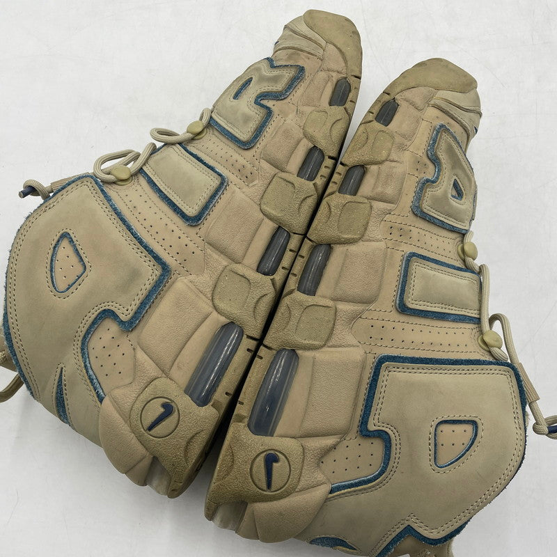 【中古品】【メンズ】 NIKE ナイキ AIR MORE UPTEMPO "LIMESTONE AND VALERIAN BLUE" DV6993-200 エア モアアップテンポ ライムストーン バレリアンブルー スニーカー 靴 160-260904-yo-19-teih サイズ：27.5cm カラー：ブラウン 万代Net店