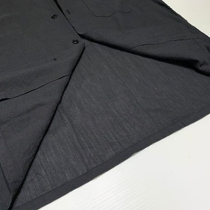【中古品】【メンズ】 GOLD ゴールド SELVEDGE OXFORD OPEN SHIRT GL39649 セルビッジオックスフォード オープンカラーシャツ 半袖 トップス 東洋エンタープライズ 145-260901-ko-14-teih サイズ：L カラー：ブラック系 万代Net店