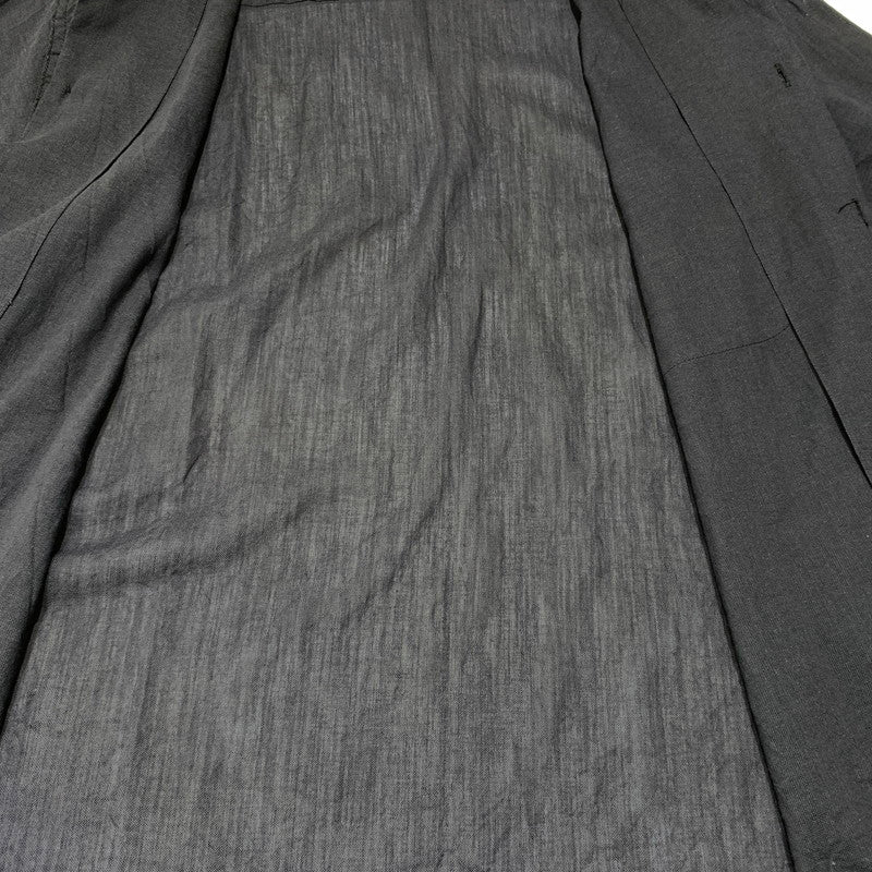 【中古品】【メンズ】 GOLD ゴールド SELVEDGE OXFORD OPEN SHIRT GL39649 セルビッジオックスフォード オープンカラーシャツ 半袖 トップス 東洋エンタープライズ 145-260901-ko-14-teih サイズ：L カラー：ブラック系 万代Net店