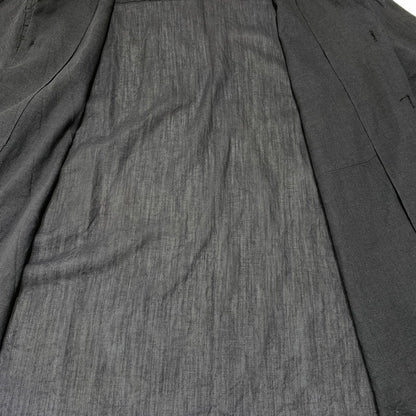 【中古品】【メンズ】 GOLD ゴールド SELVEDGE OXFORD OPEN SHIRT GL39649 セルビッジオックスフォード オープンカラーシャツ 半袖 トップス 東洋エンタープライズ 145-260901-ko-14-teih サイズ：L カラー：ブラック系 万代Net店