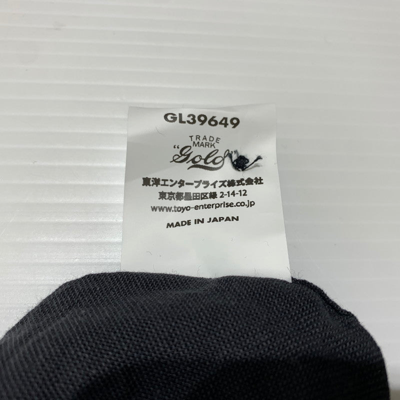 【中古品】【メンズ】 GOLD ゴールド SELVEDGE OXFORD OPEN SHIRT GL39649 セルビッジオックスフォード オープンカラーシャツ 半袖 トップス 東洋エンタープライズ 145-260901-ko-14-teih サイズ：L カラー：ブラック系 万代Net店