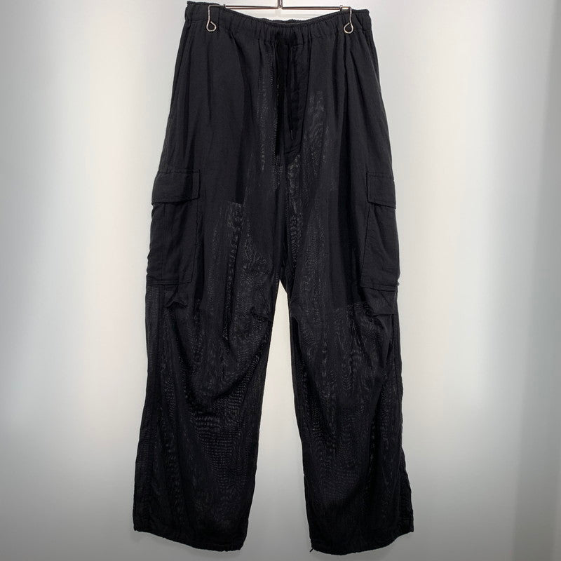 【中古品】【メンズ】 GOLD ゴールド SELVEDGE OXFORD EASY CARGO PANTS GL42619 セルビッジオックスフォードイージーカーゴパンツ ボトムス 東洋エンタープライズ 156-260901-ko-18-teih サイズ：L カラー：ブラック系 万代Net店