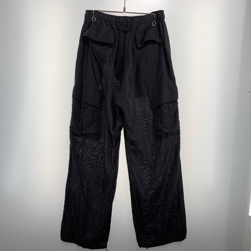 【中古品】【メンズ】 GOLD ゴールド SELVEDGE OXFORD EASY CARGO PANTS GL42619 セルビッジオックスフォードイージーカーゴパンツ ボトムス 東洋エンタープライズ 156-260901-ko-18-teih サイズ：L カラー：ブラック系 万代Net店