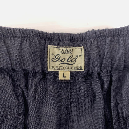 【中古品】【メンズ】 GOLD ゴールド SELVEDGE OXFORD EASY CARGO PANTS GL42619 セルビッジオックスフォードイージーカーゴパンツ ボトムス 東洋エンタープライズ 156-260901-ko-18-teih サイズ：L カラー：ブラック系 万代Net店