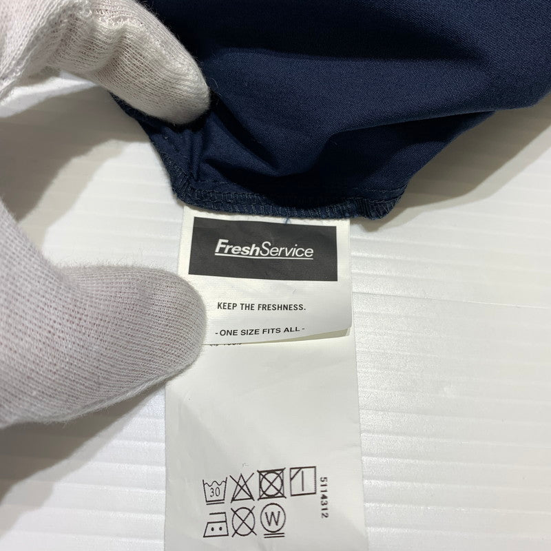 【中古品】【メンズ】 FreshService フレッシュサービス UTILITY OVER PANTS FSW-23PT-013 ユーティリティ オーバーパンツ ボトムス イージーパンツ 151-260901-ko-19-teih サイズ：フリー カラー：ネイビー 万代Net店