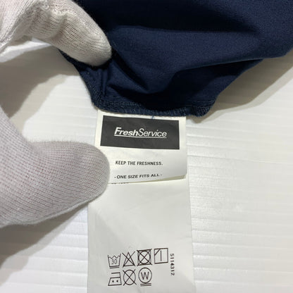 【中古品】【メンズ】 FreshService フレッシュサービス UTILITY OVER PANTS FSW-23PT-013 ユーティリティ オーバーパンツ ボトムス イージーパンツ 151-260901-ko-19-teih サイズ：フリー カラー：ネイビー 万代Net店