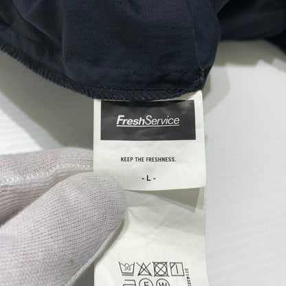 【中古品】【メンズ】 FreshService フレッシュサービス UTILITY OVER PANTS FSC-40007B ユーティリティ オーバーパンツ ボトムス イージーパンツ 151-260901-ko-20-teih サイズ：L カラー：ブラック 万代Net店