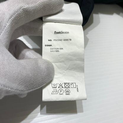 【中古品】【メンズ】 FreshService フレッシュサービス UTILITY OVER PANTS FSC-40007B ユーティリティ オーバーパンツ ボトムス イージーパンツ 151-260901-ko-20-teih サイズ：L カラー：ブラック 万代Net店