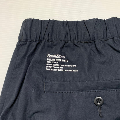 【中古品】【メンズ】 FreshService フレッシュサービス UTILITY OVER PANTS FSC-40007B ユーティリティ オーバーパンツ ボトムス イージーパンツ 151-260901-ko-20-teih サイズ：L カラー：ブラック 万代Net店