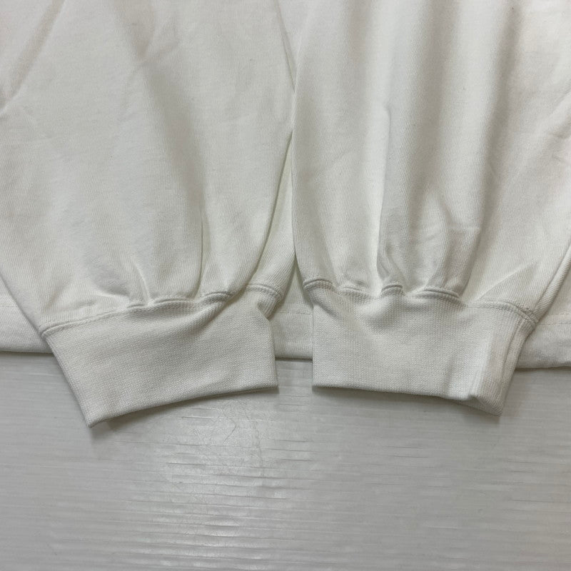 【中古品】【メンズ】 is-ness イズネス BALLOON SWITCHING LONG SLEEVE TEE バルーン スイッチング ロングスリーブ Tシャツ 長袖 トップス 140-260901-ko-05-teih サイズ：M カラー：ホワイト 万代Net店