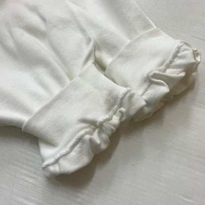 【中古品】【メンズ】 is-ness イズネス BALLOON SWITCHING LONG SLEEVE TEE バルーン スイッチング ロングスリーブ Tシャツ 長袖 トップス 140-260901-ko-05-teih サイズ：M カラー：ホワイト 万代Net店