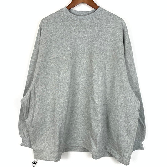 【中古品】【メンズ】 is-ness イズネス BALLOON SWITCHING LONG SLEEVE TEE バルーン スイッチング ロングスリーブ Tシャツ 長袖 トップス 140-260901-ko-07-teih サイズ：M カラー：グレー 万代Net店