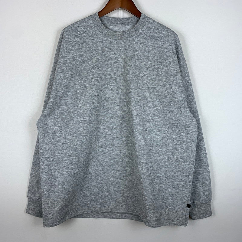 【中古品】【メンズ】 DAIWA PIER39 ダイワピア39 TECH DRAWSTRING L/S TEE BE-31025W テック ドローストリング ロングスリーブ Tシャツ 長袖 トップス 144-260901-ko-04-teih サイズ：L カラー：グレー 万代Net店