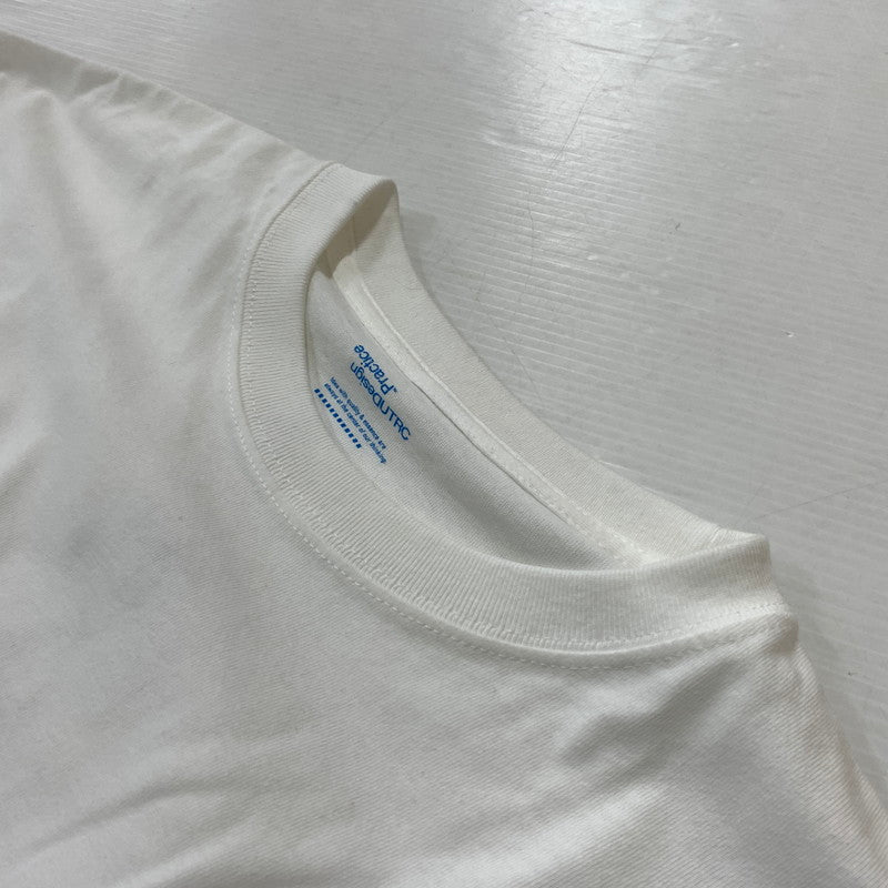 【中古品】【メンズ】 UNTRACE アントレース _213 L/S GRAPHIC TEE＿3 ロングスリーブ グラフィック Tシャツ 長袖 トップス 140-260901-ko-06-teih サイズ：2 カラー：ホワイト 万代Net店