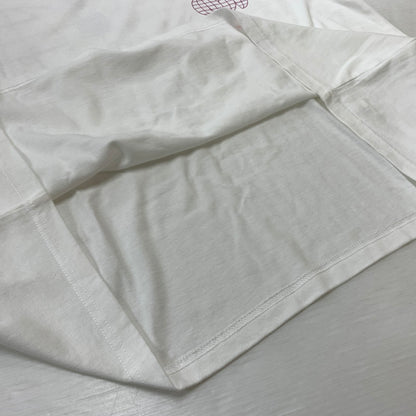 【中古品】【メンズ】 UNTRACE アントレース _213 L/S GRAPHIC TEE＿3 ロングスリーブ グラフィック Tシャツ 長袖 トップス 140-260901-ko-06-teih サイズ：2 カラー：ホワイト 万代Net店