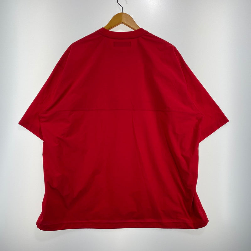 【中古品】【メンズ】 FRESHSERVICE フレッシュサービス ACTIVE DRY MESH PULLOVER FSS263-70163 アクティブ ドライ メッシュ プルオーバー 半袖 トップス 140-260901-yo-08-teih サイズ：M カラー：レッド 万代Net店