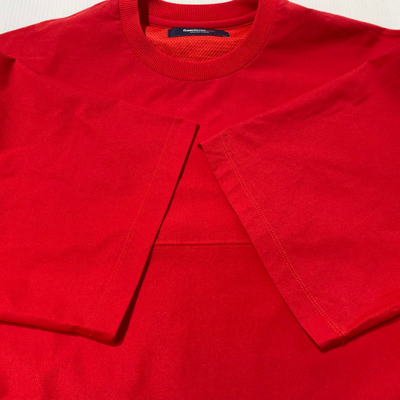 【中古品】【メンズ】 FRESHSERVICE フレッシュサービス ACTIVE DRY MESH PULLOVER FSS263-70163 アクティブ ドライ メッシュ プルオーバー 半袖 トップス 140-260901-yo-08-teih サイズ：M カラー：レッド 万代Net店