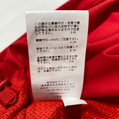 【中古品】【メンズ】 FRESHSERVICE フレッシュサービス ACTIVE DRY MESH PULLOVER FSS263-70163 アクティブ ドライ メッシュ プルオーバー 半袖 トップス 140-260901-yo-08-teih サイズ：M カラー：レッド 万代Net店