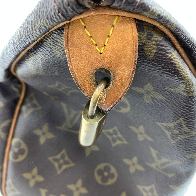 【現状渡し品】【メンズ/レディース】 LOUIS VUITTON ルイ・ヴィトン M41526 モノグラム・スピーディー30 バッグ ハンドバッグ VI8910 179-260914-ko-11-teih カラー：モノグラム 万代Net店